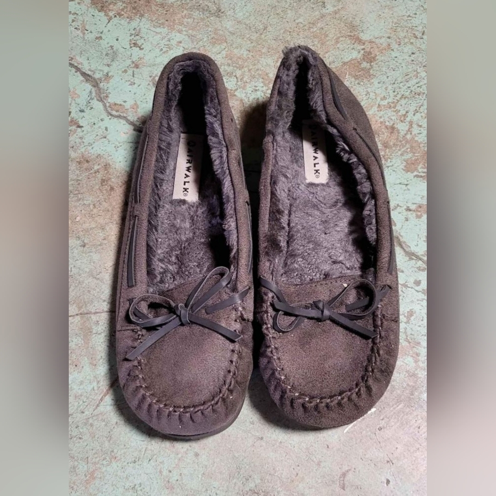 Women's Grey Airwalk Slip On Shoes